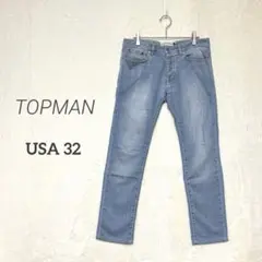 【TOPMAN】国内入手困難✨ストレッチ スキニー デニムパンツ ヴィンテージ
