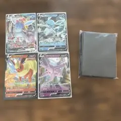 ポケモンカード　グレイシア　エーフィ　ブースター　スリーブ