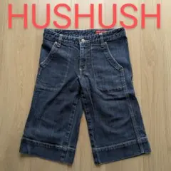 *Hushush デニムハーフパンツ レディース