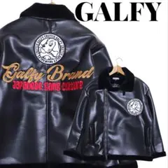 GALFY CRUTCH BRAND 黒レザージャケット 2025年最新】GALFY メンズ レザージャケット・ライダースの人気