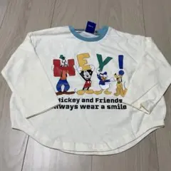 バースデイ　ディズニー　ミッキーフレンズ　ベビーTシャツ　ロンT 保育園着