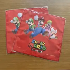 非売品！スーパーマリオ　クリーナークロス　2枚セット　新品未開封