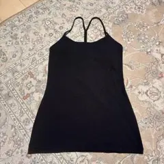 ルルレモン　Yバックタンク　サイズ6 ブラック