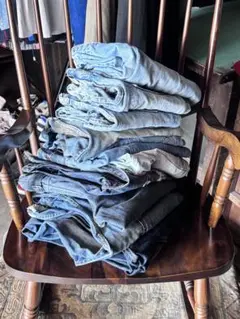 デニム　パンツ　セット