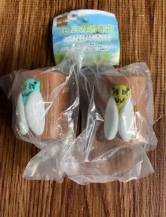 セミの鳴き声 ガチャ　カプセル玩具　ツクツクボウシ　ヒグラシ　2種　未開封