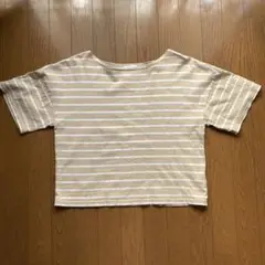 LOWRYS FARM ストライプTシャツ Fサイズ