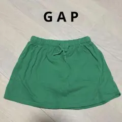 GAP、インナーパンツ付きスカート、緑