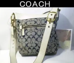 ★超美品!★COACH コーチ★2WAYショルダーストラップ■チャーム付■本物■
