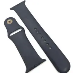 アップルウォッチ ラバーベルト 紺 Apple Watch 42mm 44mm