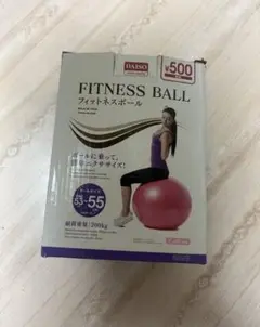 ダイソー フィットネスボール 53〜55cm