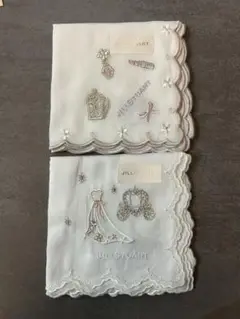 JILL STUART 刺繍入りハンカチ ブライダルハンカチ