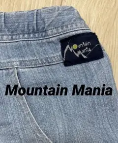 Mountain Mania マウンテンマニア デニム ジーンズS ウエストゴム
