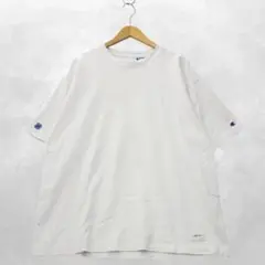 チャンピオン×アンディフィーデッド 別注 ステンシルラベル 半袖 Tシャツ XL