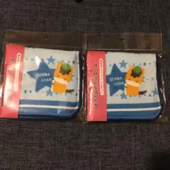 ぐんまちゃん　ガーゼタオルハンカチ　2枚セット