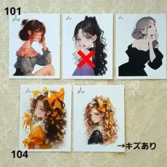 人物ステッカー⑩　バラ売り可XoXoshopℳ. 様　その他国内作家様