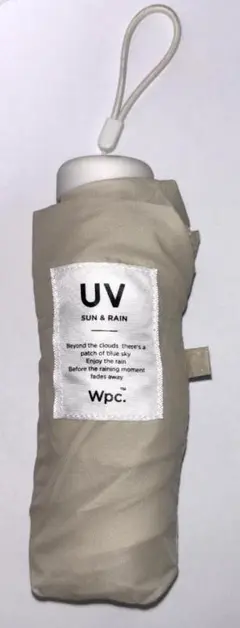 YF167【Wpc 日傘　ベビーパラソル】美品　オフ
