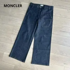◆MONCLER◆ コットンデニム ストレートジーンズ ◇MONCLER◇ コットンデニム ストレートジーンズ コットン