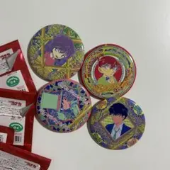 コナン 缶バッジ 4個セット