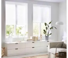 IKEA　ショッティス プリーツブラインド　2点　 90x190 cm