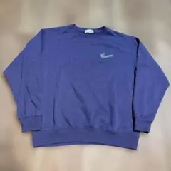 コンバース　紫色 クルーネック トレーナー　SIZE M