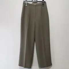 グレージュ　ゆったりパンツ　ワイドパンツ　M