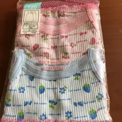 フルーツ柄肌着 120サイズ 2枚組