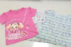 ●ヒーリングっどプリキュア　プリント Tシャツ 100cm とおまけTシャツ2枚
