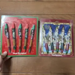 【新品未開封】ディズニーランド クリスマス ボールペン 2種セット