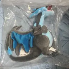 ポケモン　一番くじ　メガシンカ　メガリザードンX A賞　ぬいぐるみ