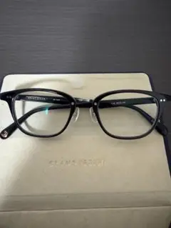 BEAMS DESIGN TI-M ブラックメガネ 49021-145