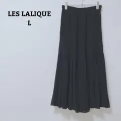 レラリック　スカート　ロング　フレア　プリーツ　薄手　日本製　Ｌ　L