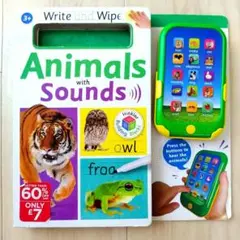 レア☆Animals with Sounds 知育玩具　英単語　動物の言葉