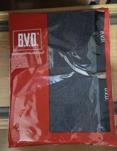 BVDロングボクサーパンツ 前開き L2枚セット グレー