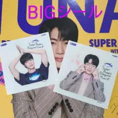 BTS☆JIN ジン ドンウォン ツナ缶 特大ステッカー シール