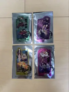 鬼滅の刃 無限城編第一章　猗窩座再来 来場特典クリアカード4枚セット新品
