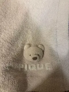 Pique クマの顔 ブランケット