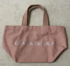 【美品】DEAN & DELUCA ピンクトートバッグ　S