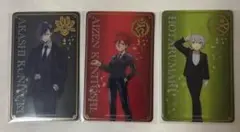 刀剣乱舞 大本丸博 明石国行 愛染国俊 蛍丸 箔押しクリアカード