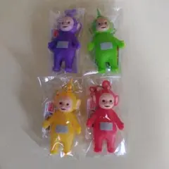 テレタビーズ エッオー！ミニソフビフィギュア ボールチェーン　全4種セット