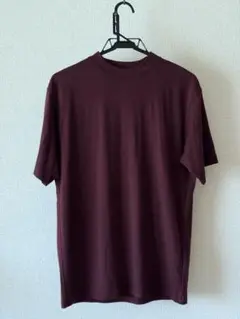 TOMORROWLAND ウールTシャツ　XS S-M相当　バーガンディ