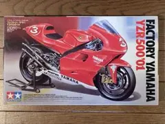【未開封品】タミヤ 1／12 ファクトリー ヤマハ YZR500 ’01