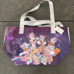 香港ディズニーランド ディズニーキャラクター トートバッグ 20周年
