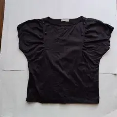 レディース 黒 Tシャツ 日本製