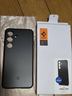 Spigen Galaxy S24 ブラックケース