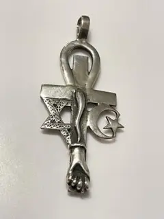 ★【80s】アンク　クロス　ペンダント　silver925 ヴィンテージ★