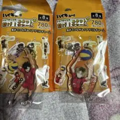 ハイキュー黒尾と影山 アクリルチャーム 2個セット