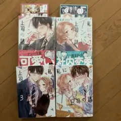 私にだけテンパる上司の話　①〜④巻完結