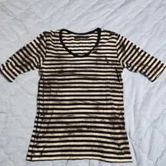 FUGA ストライプ Tシャツ 44サイズ