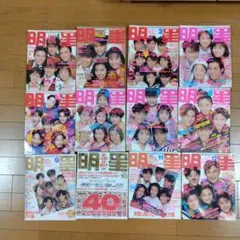 1991年発刊 『明星』年間12冊セット