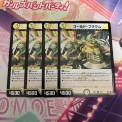 ② ゴールドフラウム 4枚セット